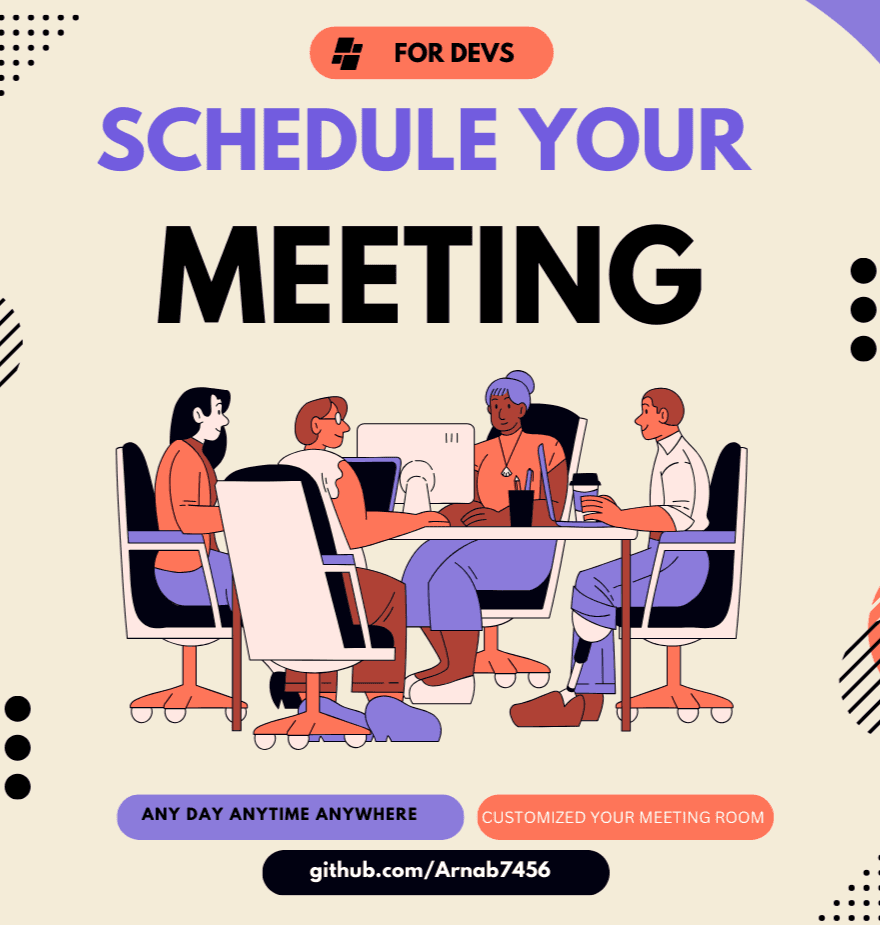 Meeting Scheduler full stack web app
